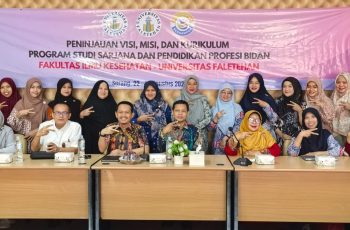 Kegiatan Peninjauan Visi dan Misi Program Studi Sarjana dan Pendidikan Profesi Bidan Fakultas Ilmu Kesehatan Universitas Faletehan Tahun 2025